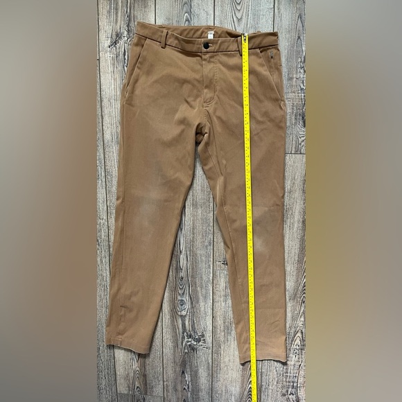 Lululemon Commission Pants Slim Fit – Size 36 / Khaki Tan - Picture 10 of 11